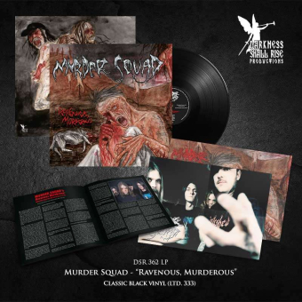MURDER SQUAD Ravenous Murderous LP BLACK , PRE-ORDER [VINYL 12"]